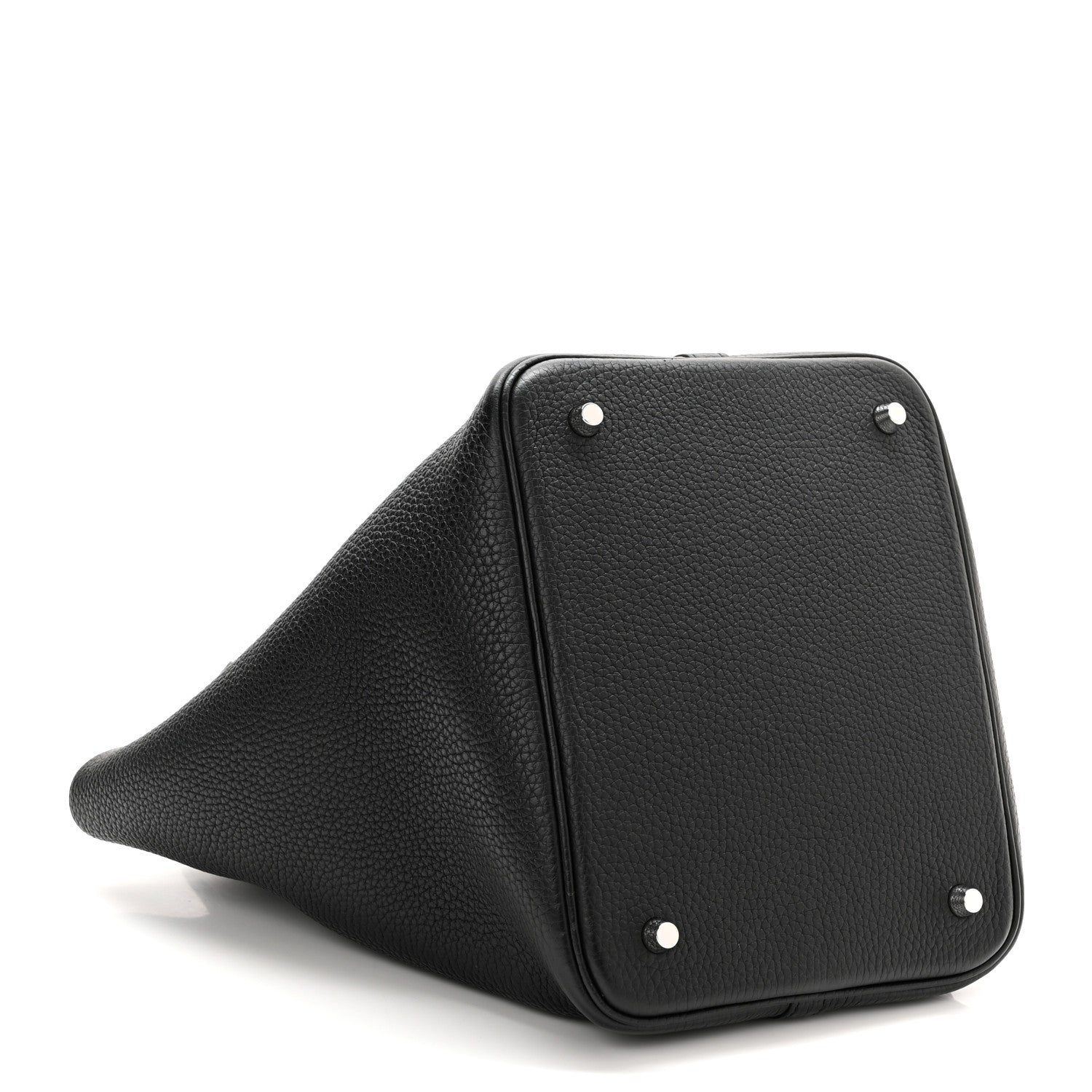 Hermes Taurillon Clemence Picotin Lock 22 MM Black 4 of 11