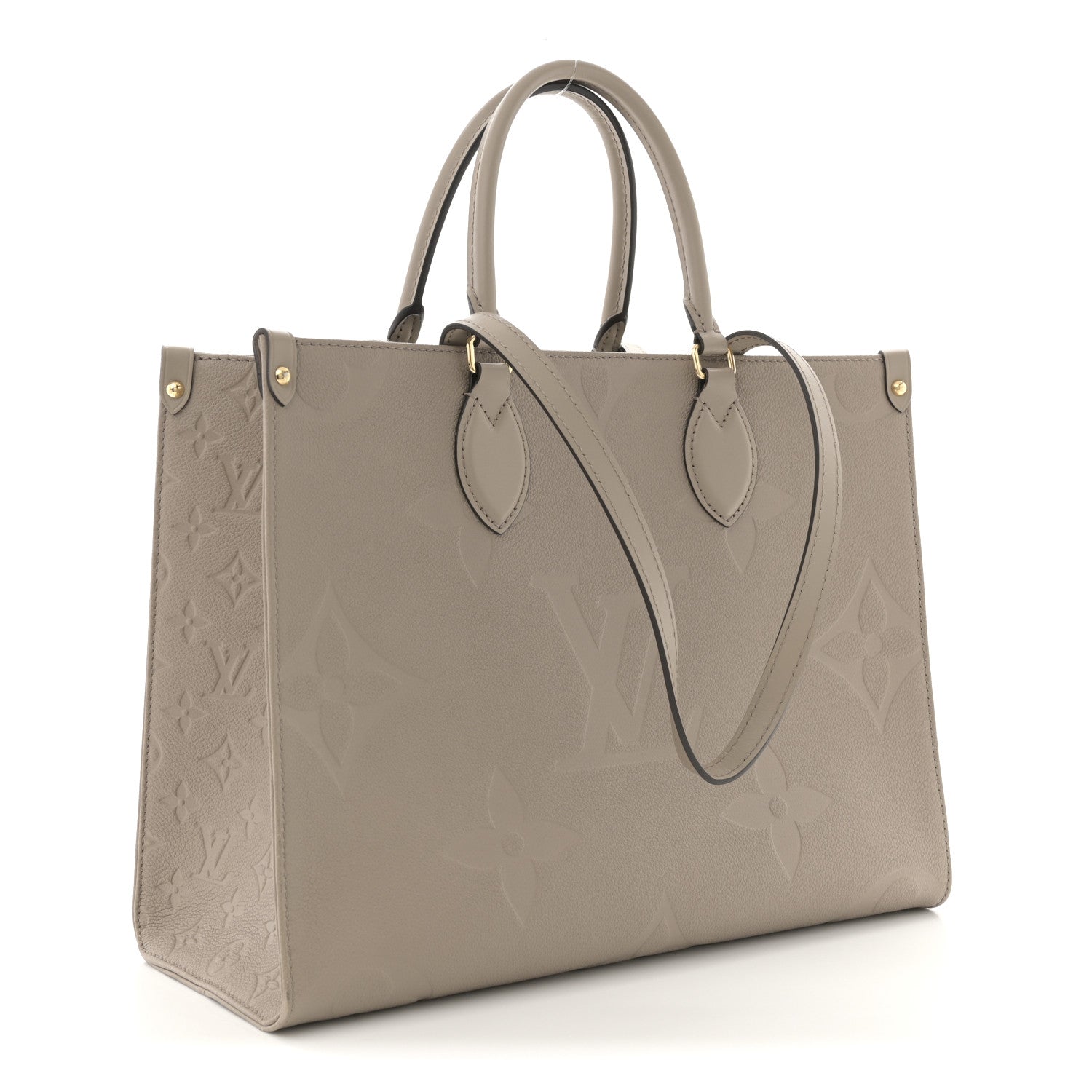 Louis Vuitton Empreinte Monogram Giant Onthego MM Tourterelle 3 of 10