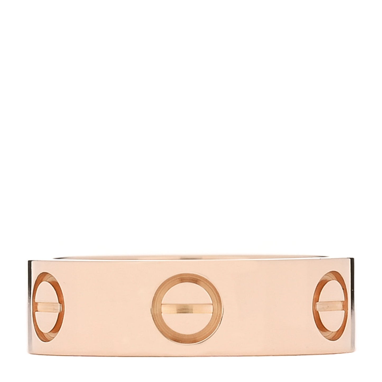 18K Pink Gold 5.5mm LOVE Ring 51 5.75