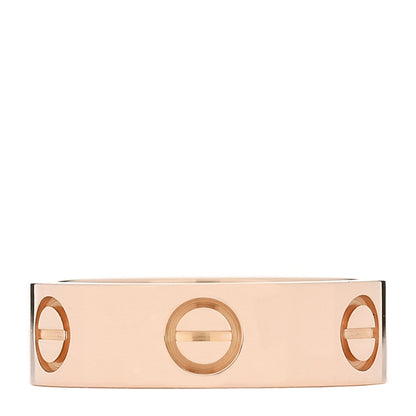 Cartier 18K Pink Gold 5.5mm LOVE Ring 51 5.75 1 of 4