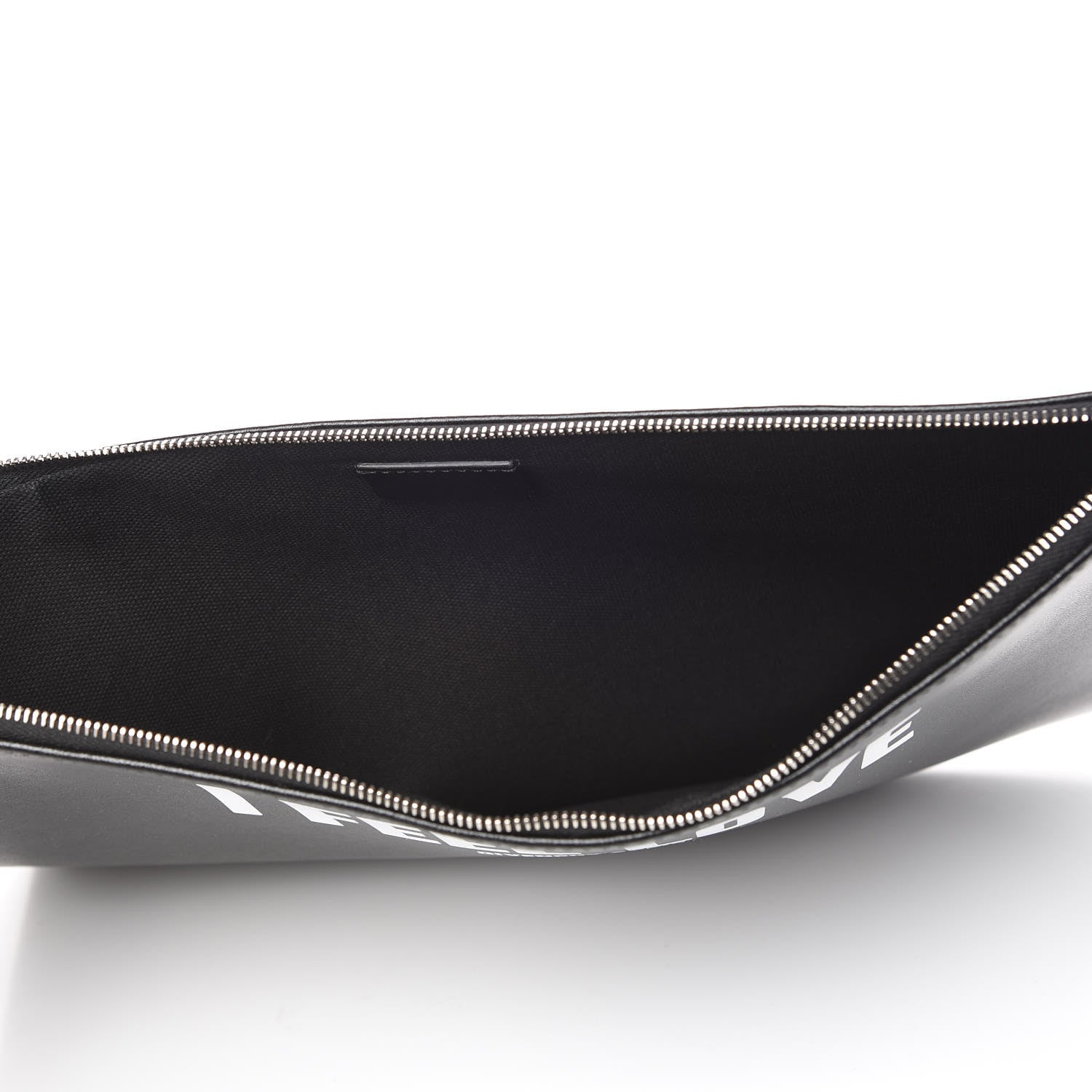 Givenchy Calfskin I Feel Love Large Pouch Black 4 of 7
