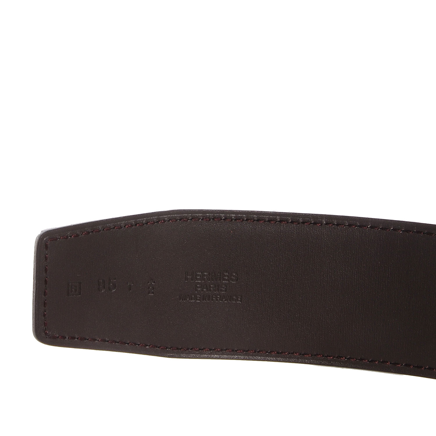 Hermes Box Chamonix Reversible Gold Constance 42mm H Belt 95 Black Chocolate 5 of 7