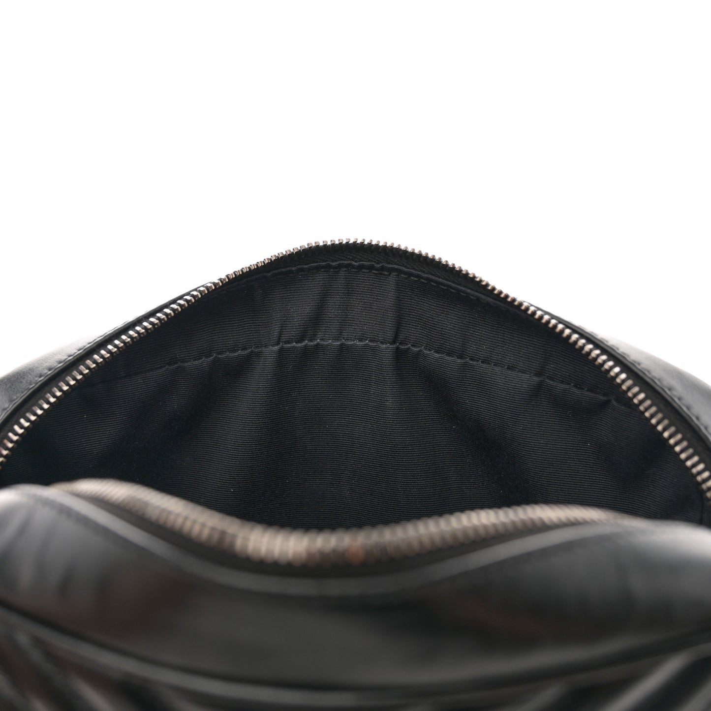 Calfskin Matelasse Monogram Lou Camera Bag Black