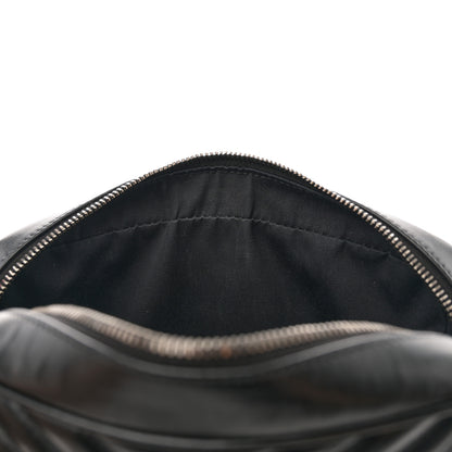 Saint Laurent Calfskin Matelasse Monogram Lou Camera Bag Black 12 of 17