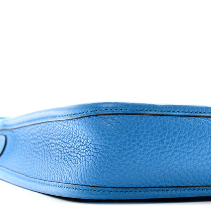 Hermes Taurillon Clemence Evelyne TPM Bleu Zanzibar 9 of 10