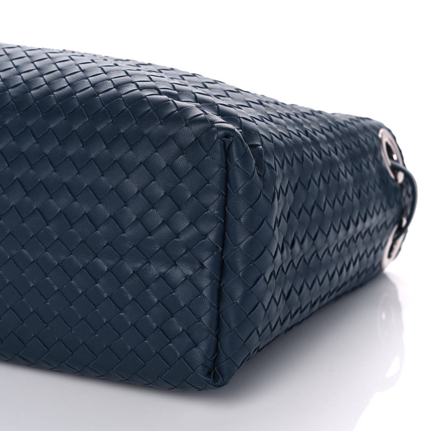 Nappa Intrecciato Bella Tote Navy