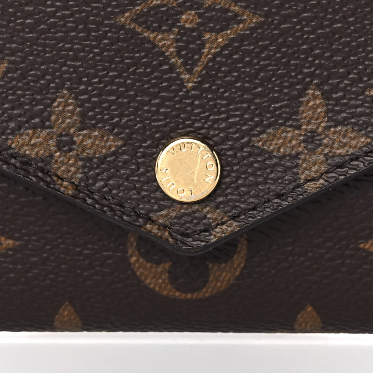 Monogram Jeanne Wallet Rose Ballerine