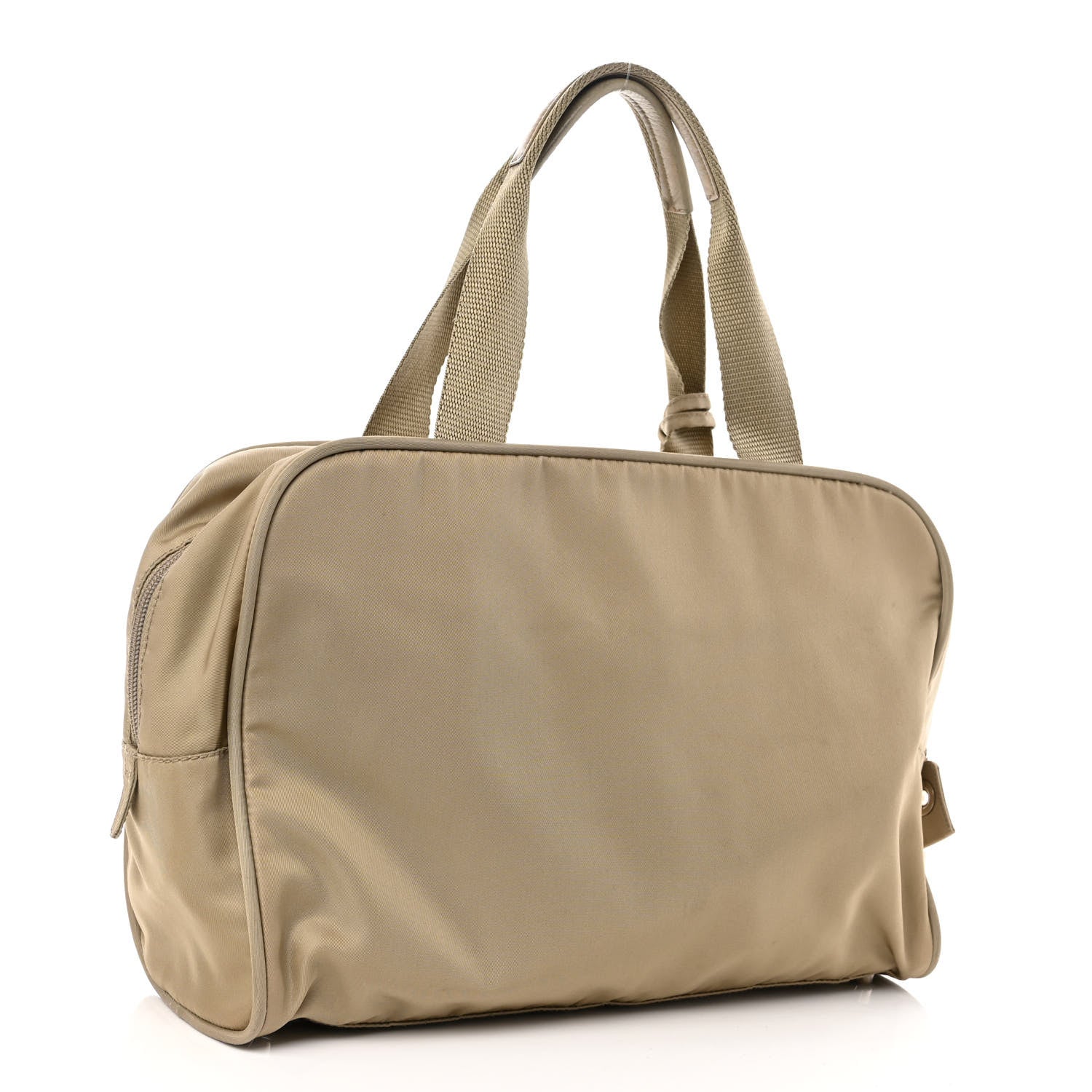Prada Tessuto Nylon Tote Beige 2 of 10