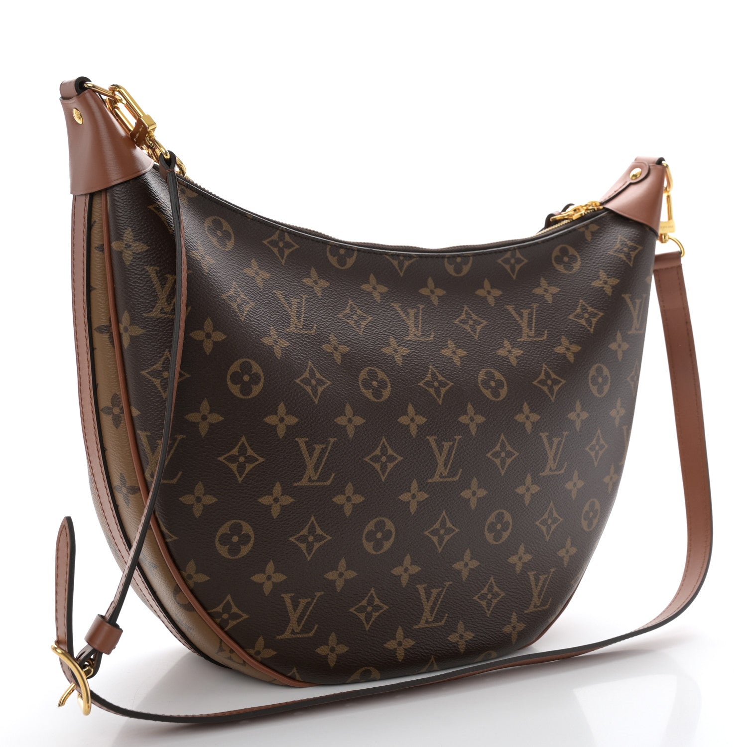 Louis Vuitton Reverse Monogram Loop Hobo 4 of 10