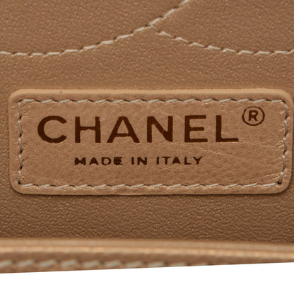 Chanel Pearly Caviar Quilted Jumbo Double Flap Gold 6 of 8