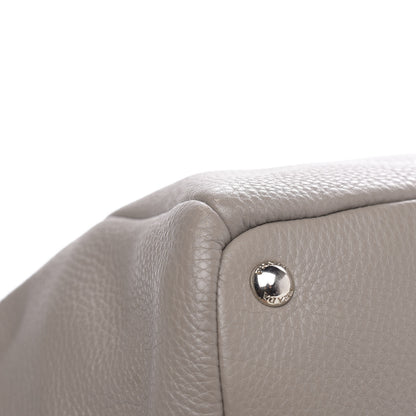 Prada Vitello Daino Shoulder Bag Pomice 10 of 12