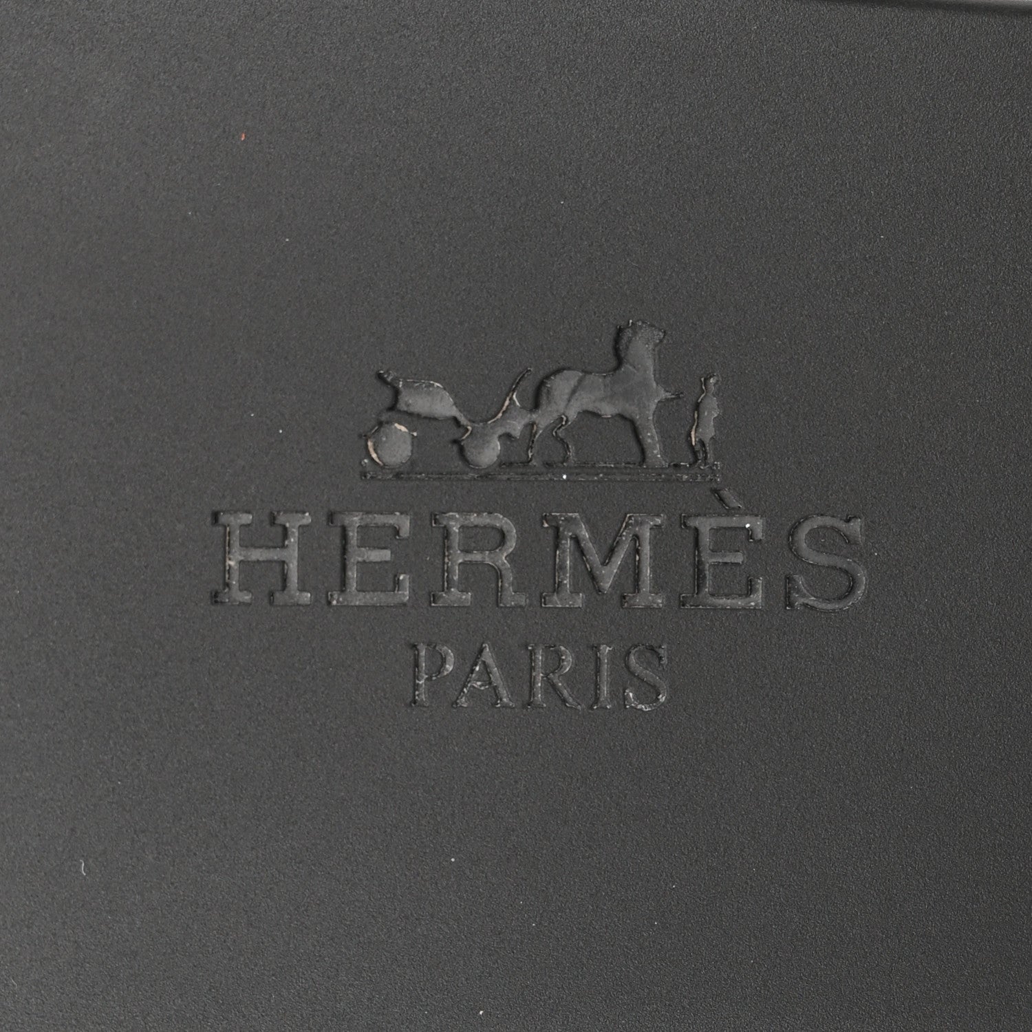 Hermes Rubber Womens Egerie Sandals 37 Black 7 of 11