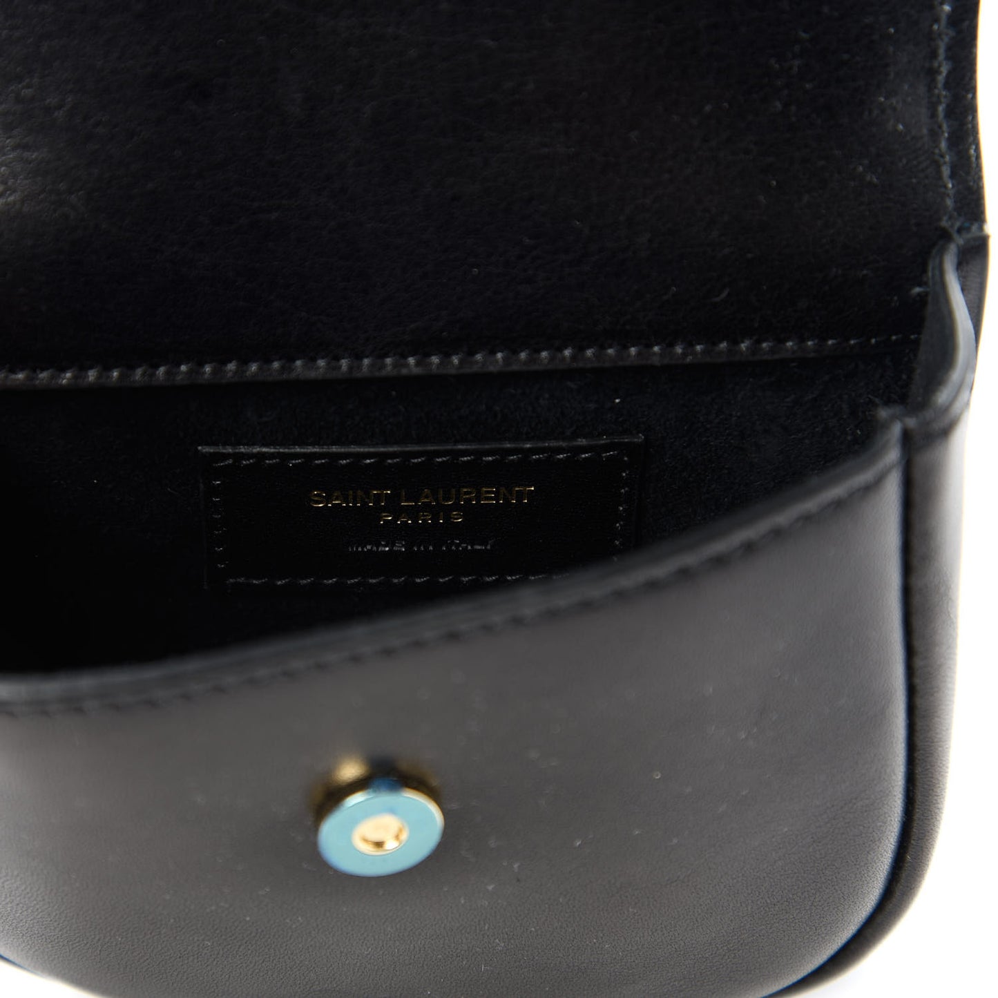 Smooth Calfskin Mini Classic Monogram Kaia Belt Black