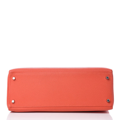 Hermes Togo Kelly Retourne 35 Capucine 7 of 35