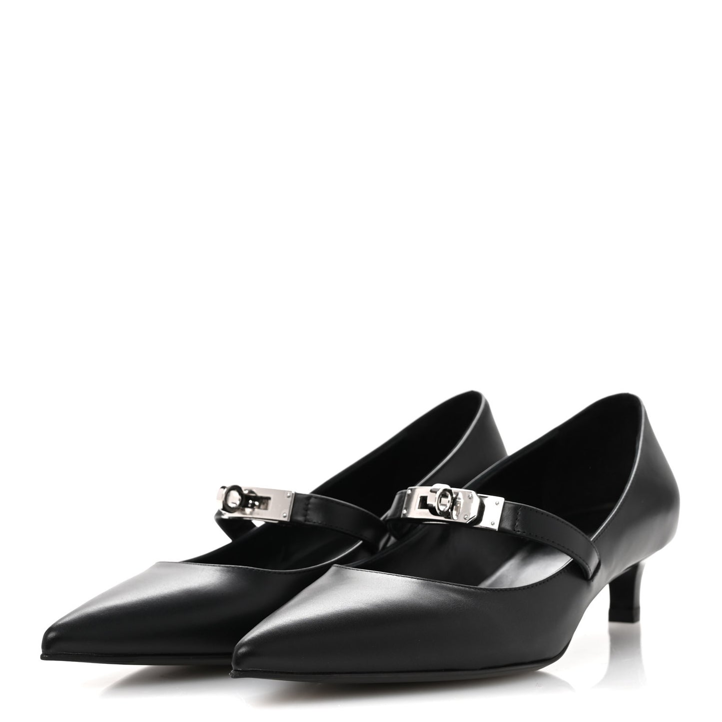 Calfskin Kiara 40 Pumps 36 Black