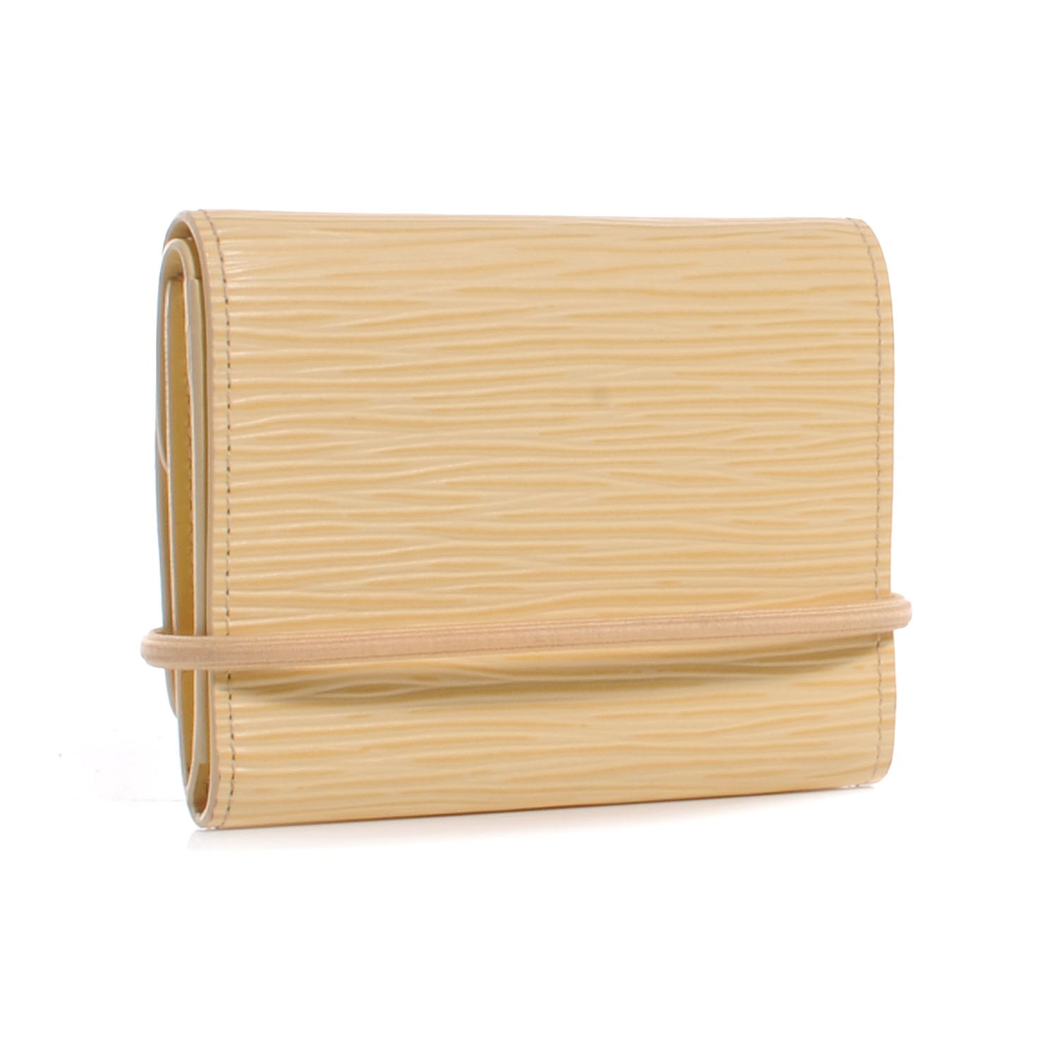 Louis Vuitton Epi Porte-Monnaie Elastique Wallet Vanilla 3 of 7