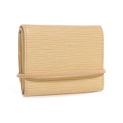 Louis Vuitton Epi Porte-Monnaie Elastique Wallet Vanilla 3 of 7