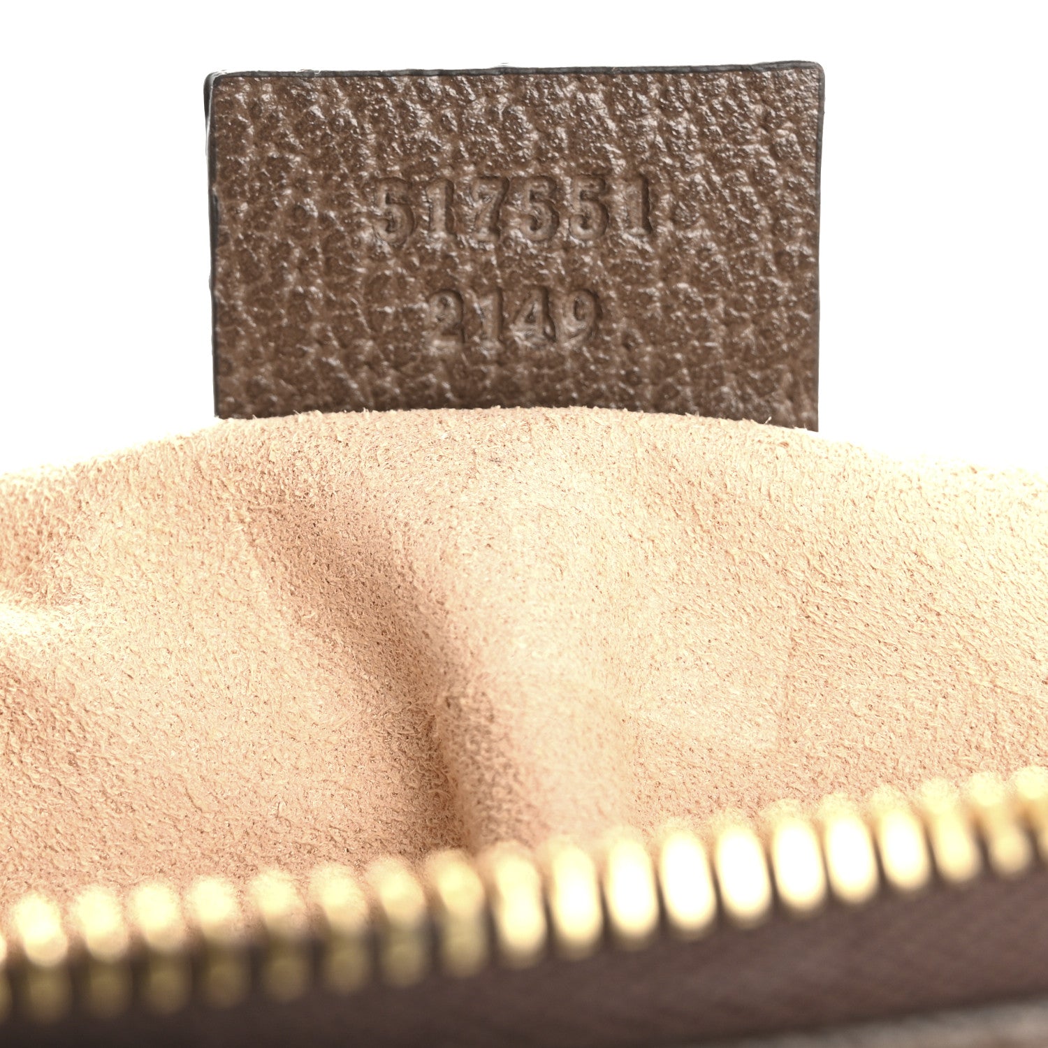 Gucci GG Supreme Monogram Large Ophidia Pouch Clutch Brown 7 of 7