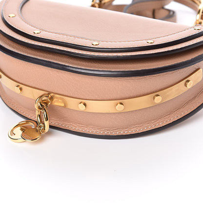 Chloe Calfskin Small Nile Bracelet Minaudiere Bag Biscotti Beige 8 of 9
