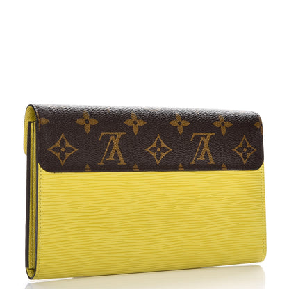 Louis Vuitton Epi Monogram Marie Rose Wallet Pistache 3 of 8