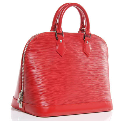Louis Vuitton Epi Alma Red 3 of 7