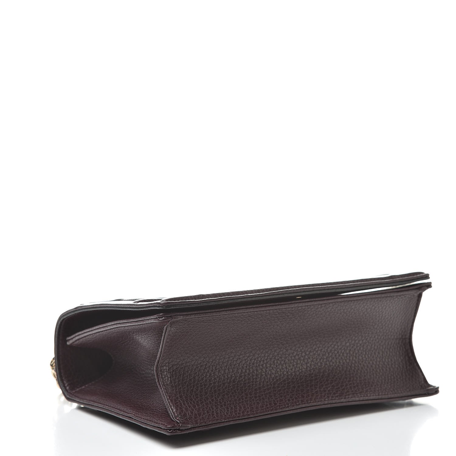 Christian Dior Grained Calfskin Medium Diorama Flap Bag Amaranth 4 of 12