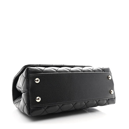 Chanel Caviar Quilted Mini Coco Handle Flap Black 4 of 10