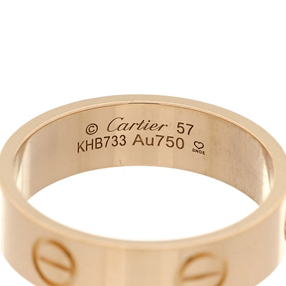 Cartier 18K Yellow Gold 5.5mm LOVE Ring 57 8 4 of 4