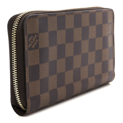 Louis Vuitton Damier Ebene Zippy Wallet 3 of 8