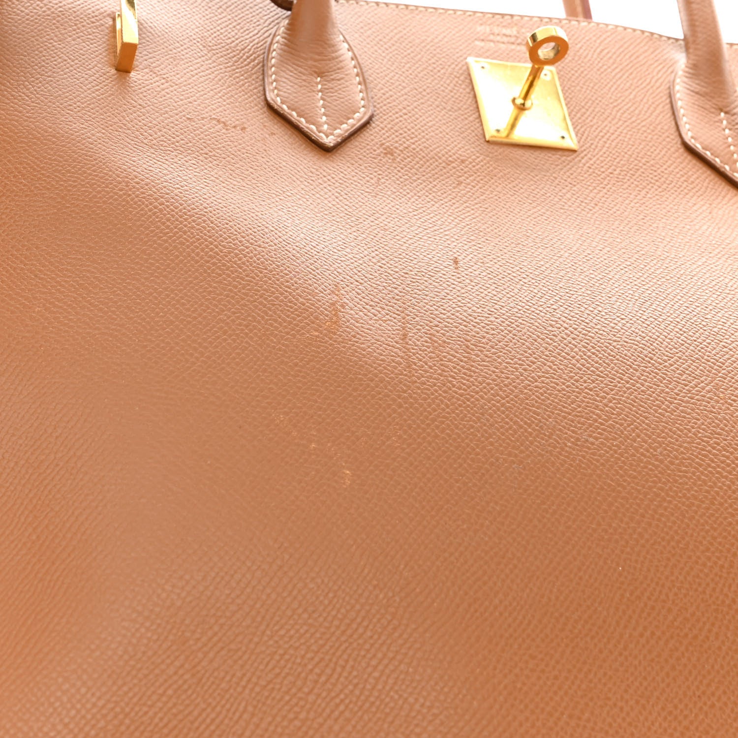 Hermes Courchevel Birkin 40 Gold 14 of 14