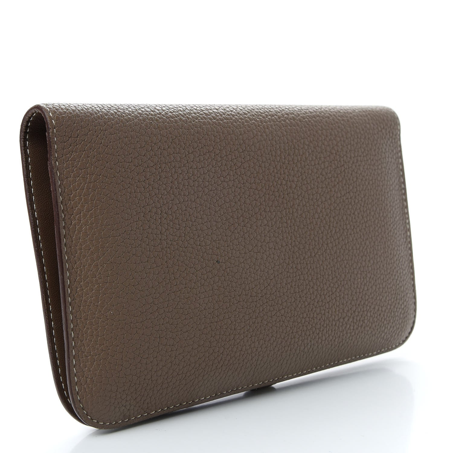 Hermes Togo Dogon Duo Wallet Etoupe 4 of 8