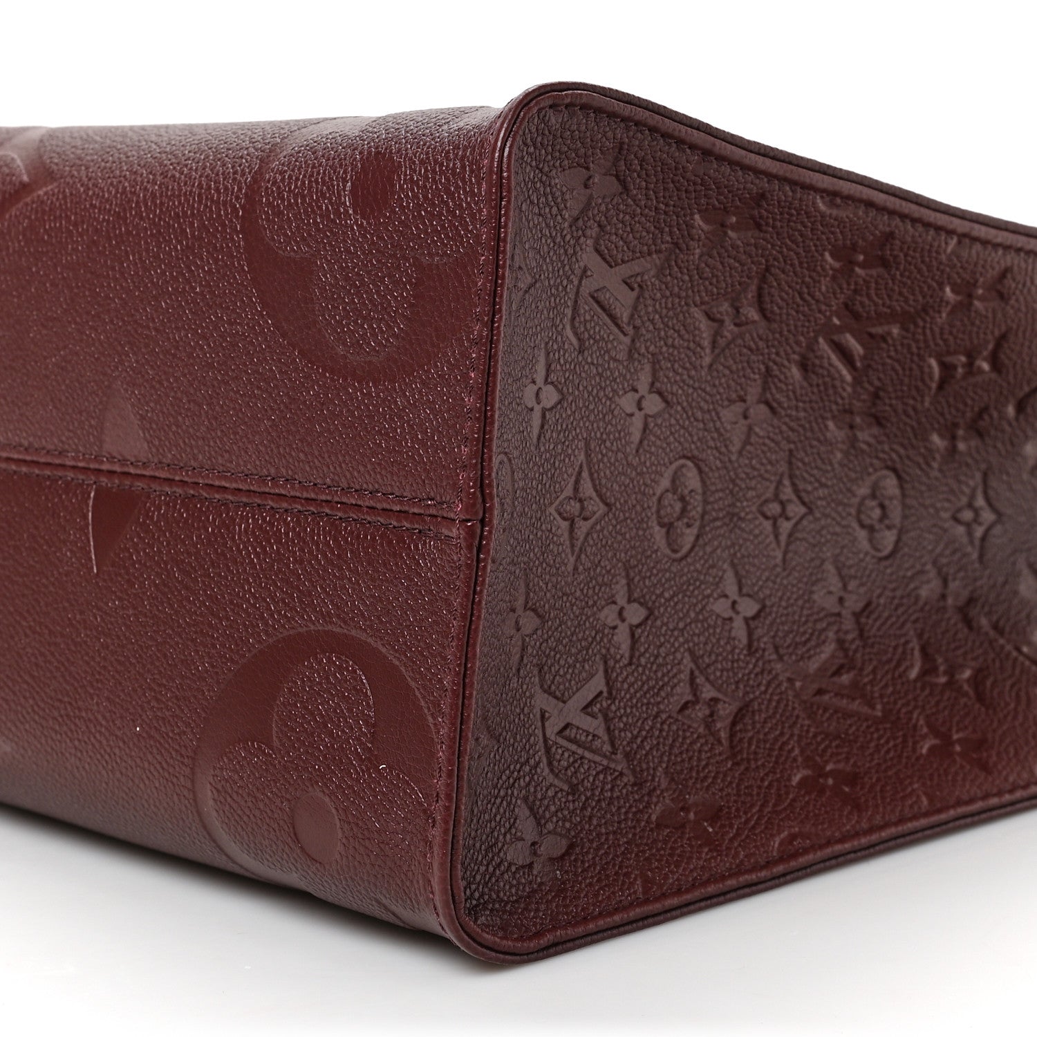 Louis Vuitton Empreinte Monogram Giant Onthego MM Wine 8 of 8