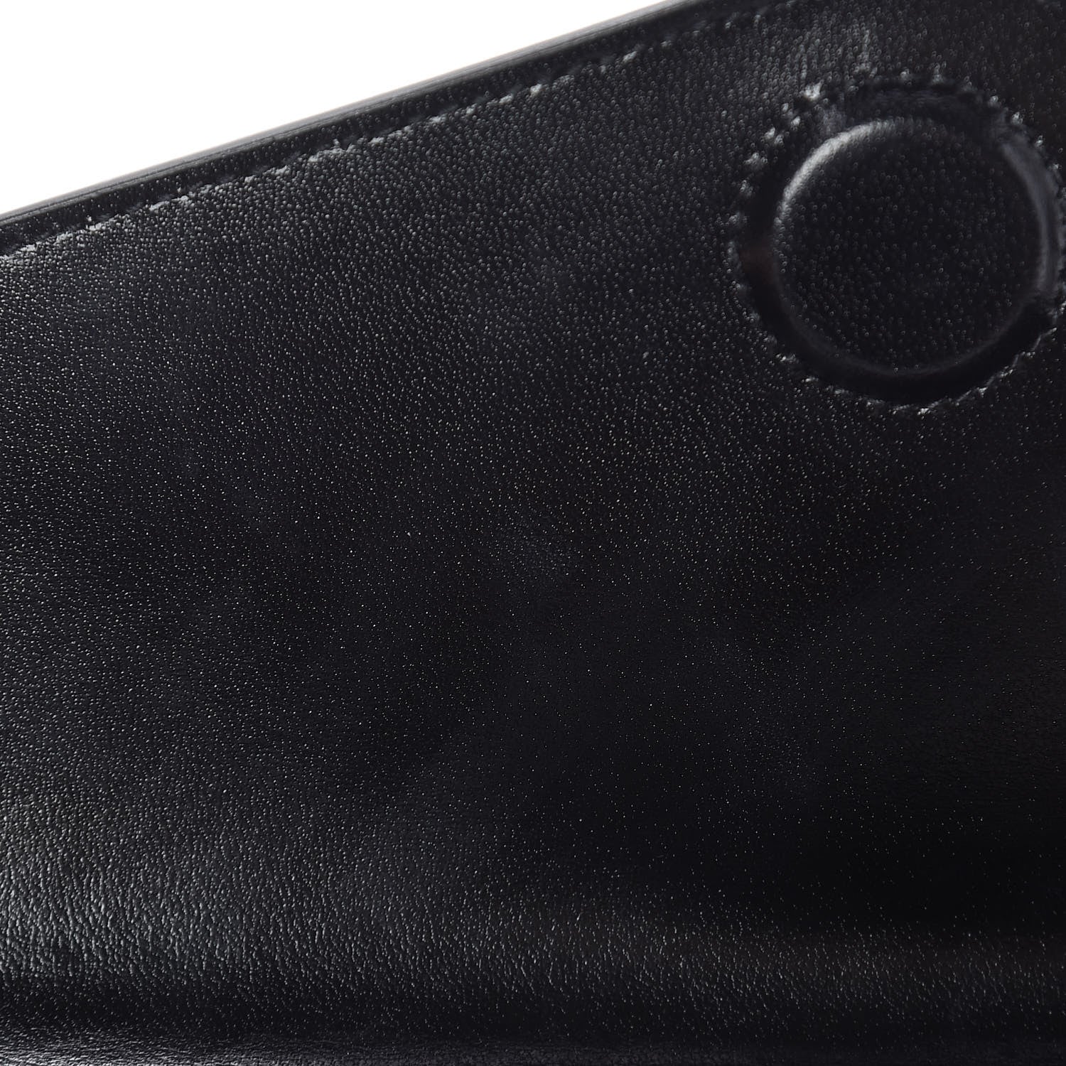 Saint Laurent Smooth Shiny Calfskin Monogram Uptown Pouch Black 10 of 12