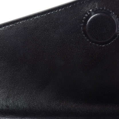 Saint Laurent Smooth Shiny Calfskin Monogram Uptown Pouch Black 10 of 12