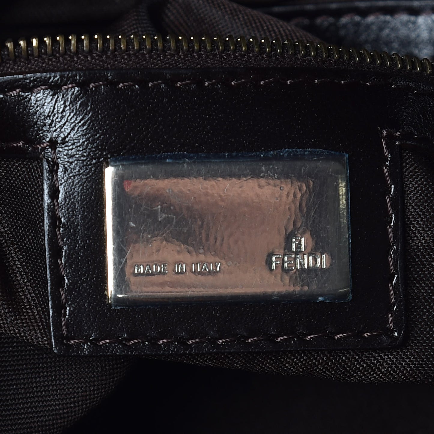 Zucca Medium Chef Shoulder Bag Tobacco