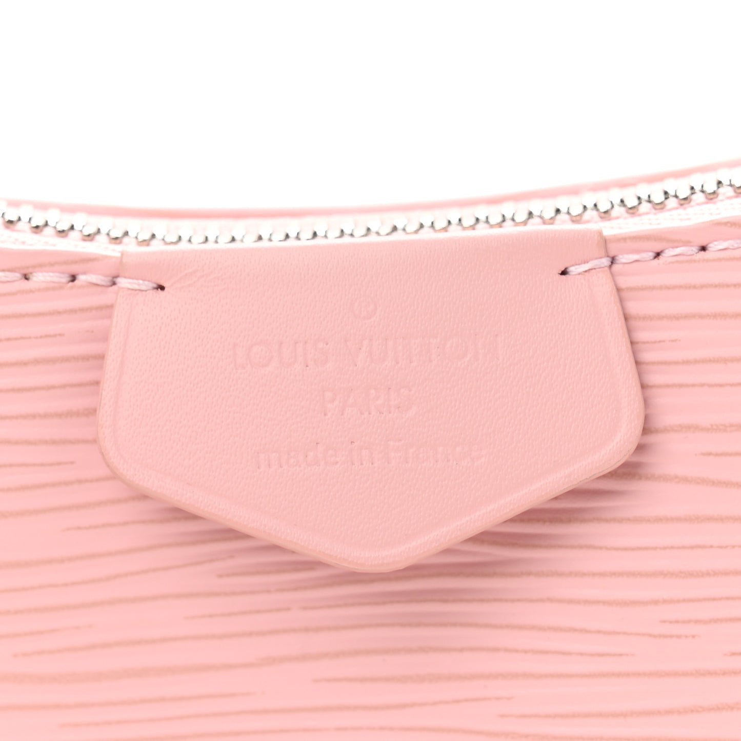 Epi Easy Pouch On Strap Rose Ballerine