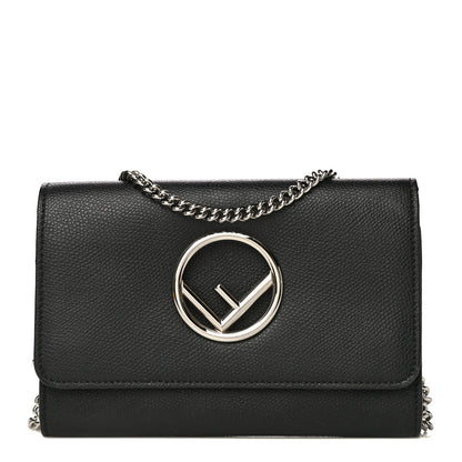 Fendi Vitello Cruise F is Fendi Wallet on Chain Black 1 of 17
