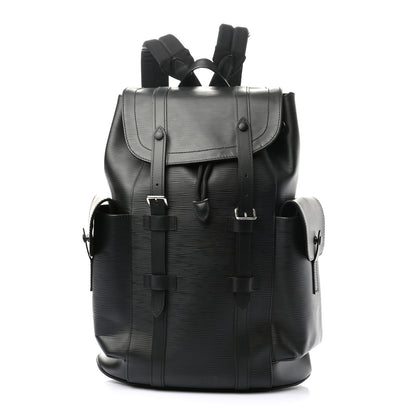 Louis Vuitton Epi Christopher Backpack PM Black 1 of 10
