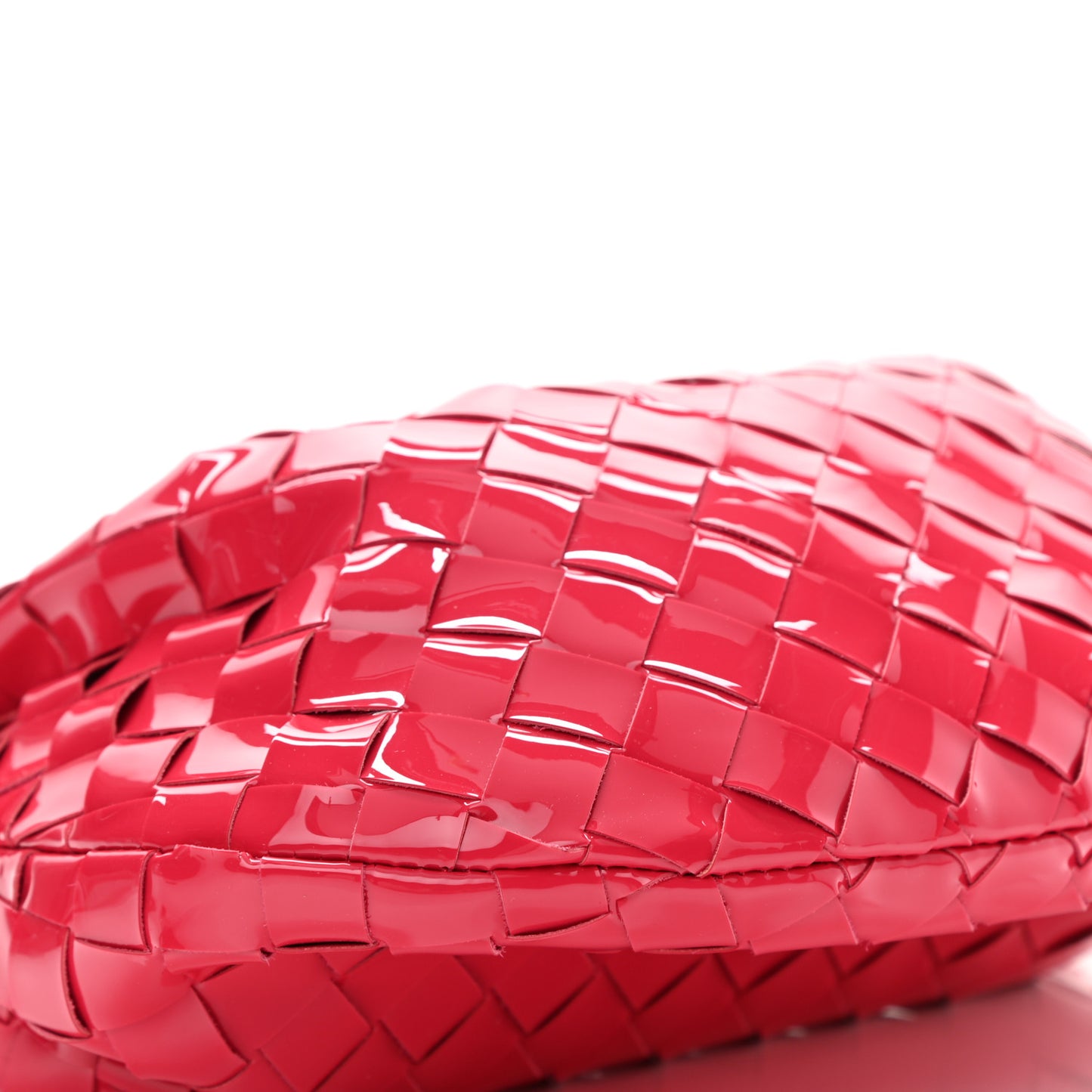 Patent Nappa Intrecciato Mini Jodie Candy Stripe