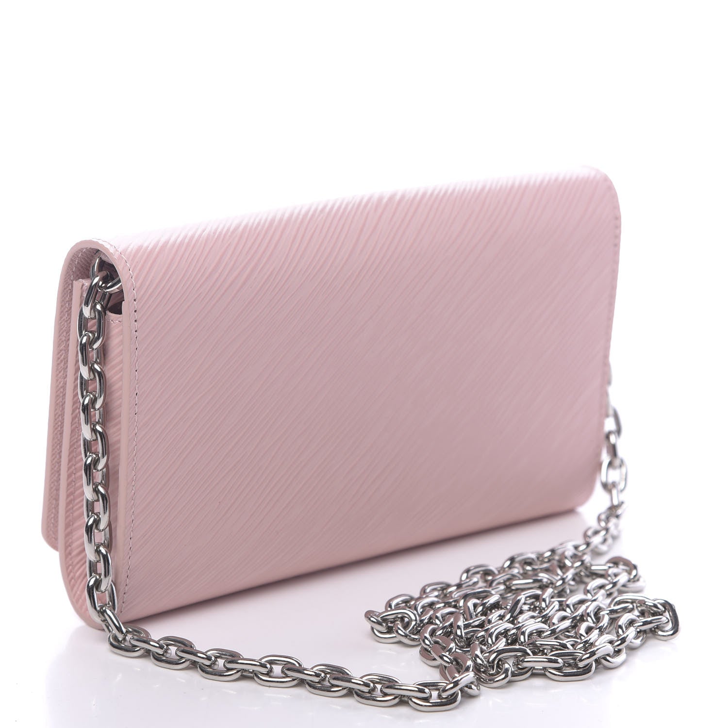 Louis Vuitton Epi Twist Chain Wallet Rose Ballerine 3 of 10