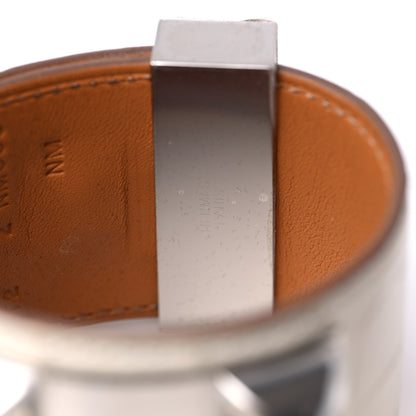 Hermes Matte Alligator Collier de Chien CDC Bracelet T2 Nata 5 of 7