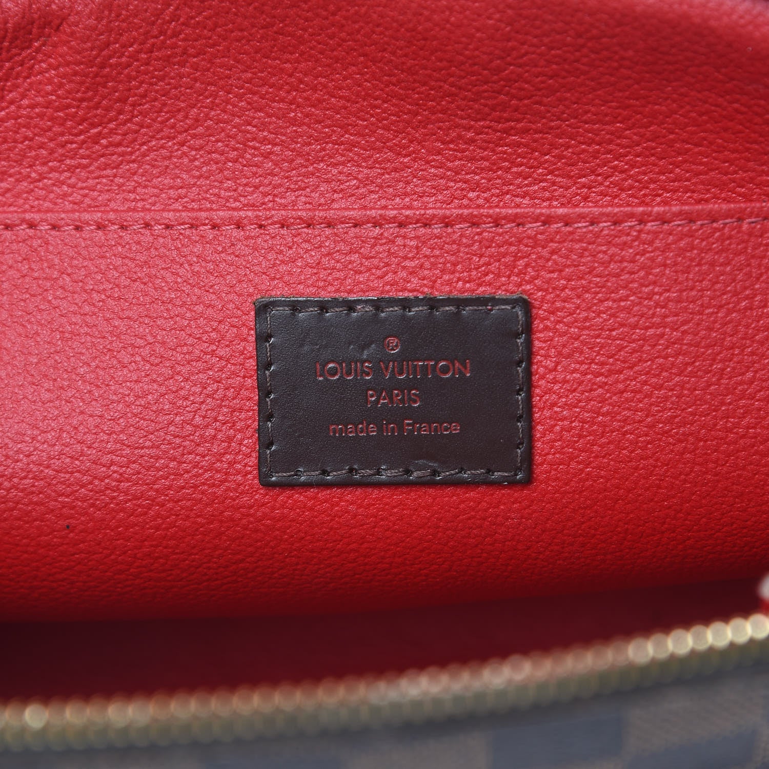 Louis Vuitton Damier Ebene Cosmetic Pouch GM 6 of 12