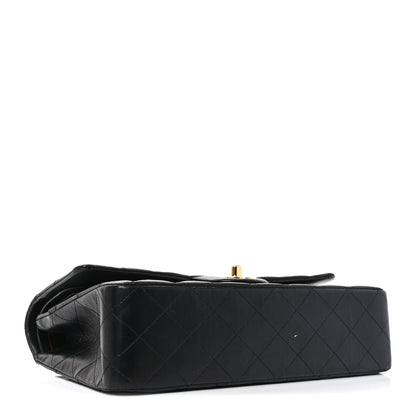 Chanel Lambskin Quilted Medium Double Flap Black 4 of 10