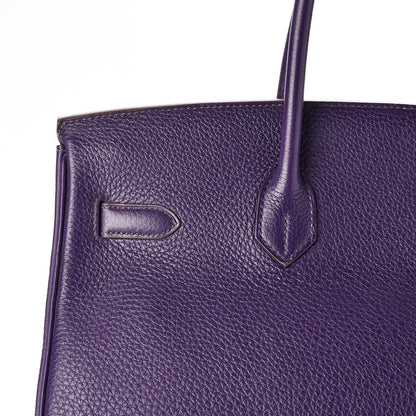 Hermes Togo Birkin 35 Iris 28 of 31