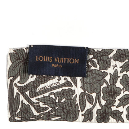 Louis Vuitton Silk Jeu De Louis BB Bandeau Kaki 3 of 3