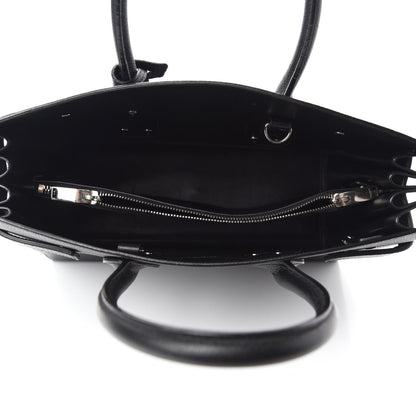 Saint Laurent Grained Calfskin Small Sac De Jour Black 5 of 11