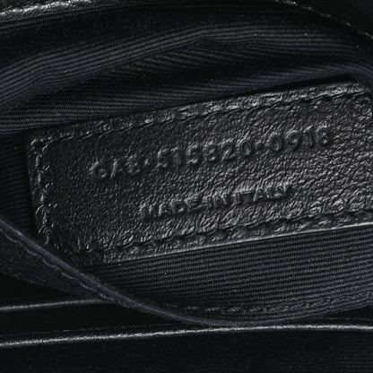 Saint Laurent Lambskin Patchwork Monogram Small Jamie Black 7 of 10