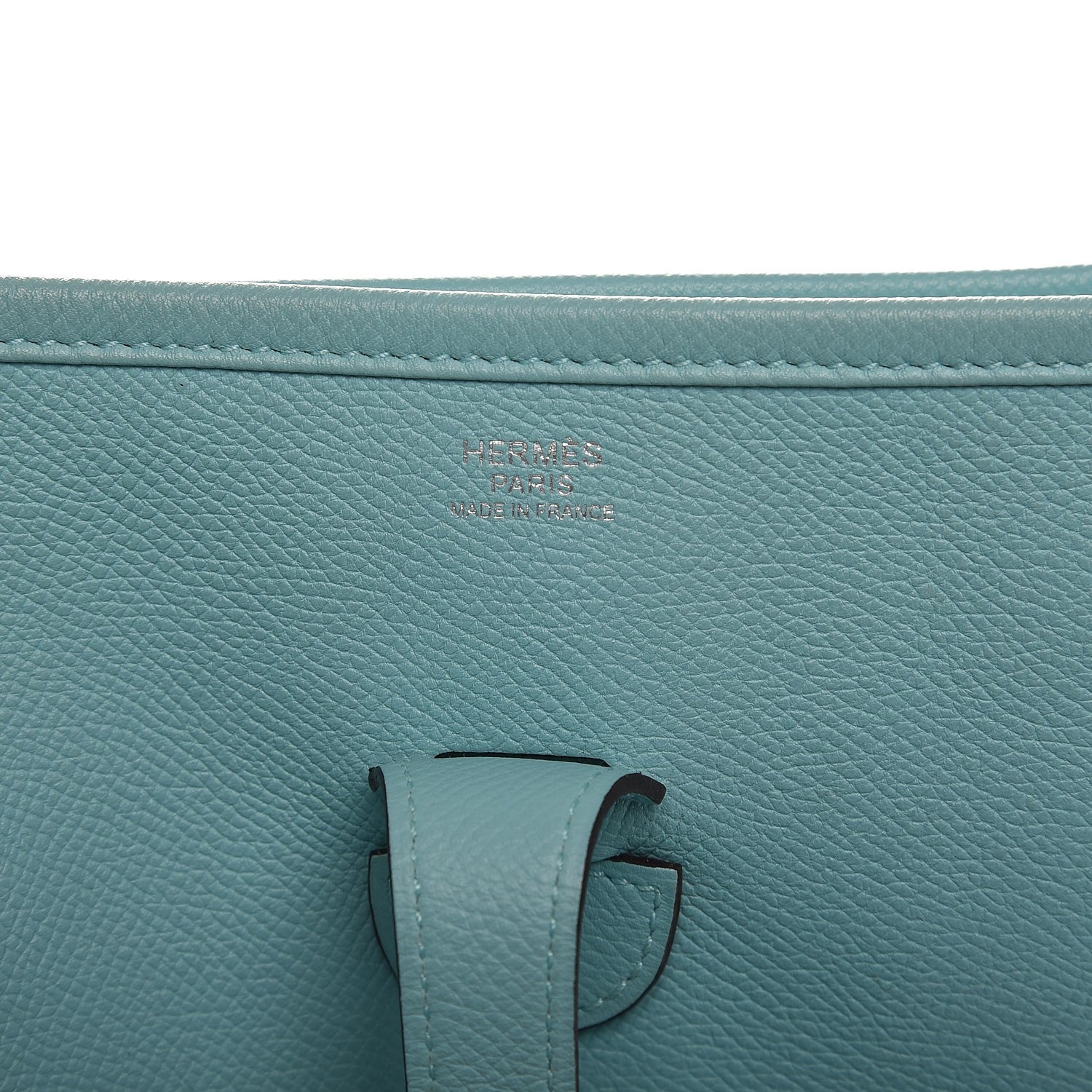 Hermes Epsom Evelyne III PM Bleu Atoll 6 of 10