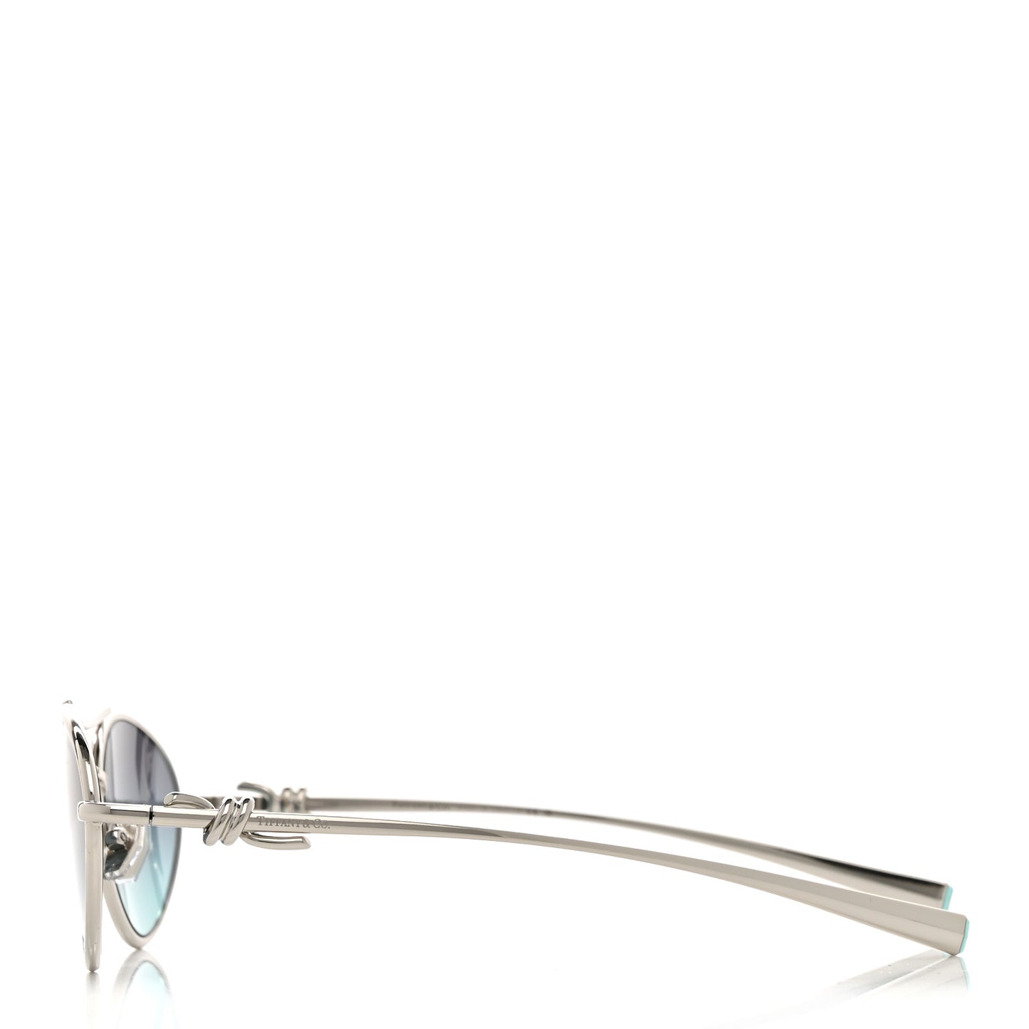 Metal Knot Sunglasses TF3117 Silver