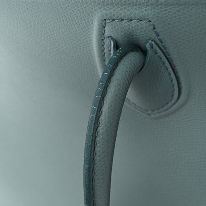 Celine Baby Grained Calfskin Medium Phantom Luggage Glacier 14 of 15